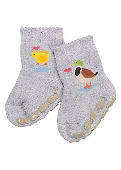 Falke Skarpety &quot;Baby Duckling&quot; w kolorze szarym ze sklepu Limango Polska w kategorii Skarpetki dziecięce - zdjęcie 187779229