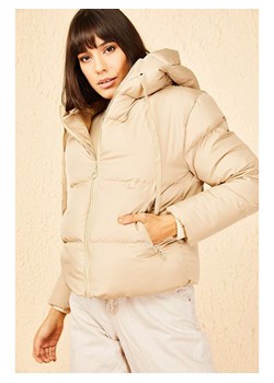 Bianco Lucci Kurtka pikowana w kolorze beżowym ze sklepu Limango Polska w kategorii Kurtki damskie - zdjęcie 187779286