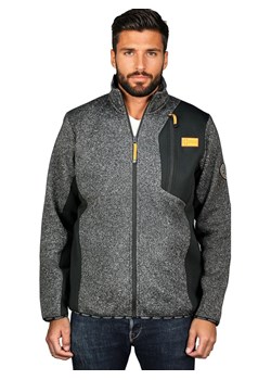 Geographical Norway Kurtka polarowa "Toche" w kolorze szarym ze sklepu Limango Polska w kategorii Bluzy męskie - zdjęcie 187779845