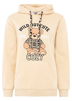 Zwillingsherz Bluza &quot;Wild But Cute&quot; w kolorze beżowym ze sklepu Limango Polska w kategorii Bluzy damskie - zdjęcie 187779877