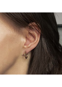 Kolczyki złote koła małe 1.3 cm ze stali chirurgicznej ze sklepu otien.com w kategorii Kolczyki - zdjęcie 187780157