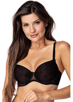 Biustonosz push-up PariPari Laila Maxi black-red ze sklepu kontri.pl w kategorii Biustonosze - zdjęcie 187780299