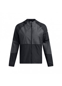 Damska kurtka do biegania Under Armour UA Launch Elite Cw Jacket - czarna ze sklepu Sportstylestory.com w kategorii Kurtki damskie - zdjęcie 187780549