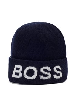 Czapka Boss Mic_Bb 50443043 Granatowy ze sklepu eobuwie.pl w kategorii Czapki zimowe damskie - zdjęcie 187780988