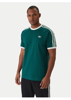 adidas T-Shirt 3-Stripes KE3534 Zielony Regular Fit ze sklepu MODIVO w kategorii T-shirty męskie - zdjęcie 187781166