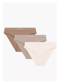 Atlantic 3-pack figi damskie Sport 3CLP-012B-ECRC/BEZ/BEZC, Kolor beżowy-ecru, Rozmiar S, ATLANTIC ze sklepu Primodo w kategorii Majtki damskie - zdjęcie 187781337