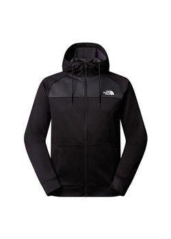 Bluza męska The North Face Reaxion Fleece Full-Zip Hoodie 0A8CNPKT01 - czarna ze sklepu streetstyle24.pl w kategorii Bluzy męskie - zdjęcie 187781985