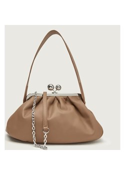 Weekend MaxMara Skórzana torebka na ramię CUBICO | Pasticcino ze sklepu Gomez Fashion Store w kategorii Kopertówki - zdjęcie 187782987