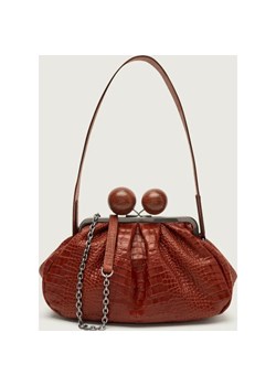 Weekend MaxMara Skórzana torebka na ramię WKAALISSO | Pasticcino ze sklepu Gomez Fashion Store w kategorii Kopertówki - zdjęcie 187782989