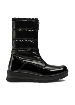 Śniegowce Nelli Blu CS5595-01 Czarny ze sklepu eobuwie.pl w kategorii Buty zimowe dziecięce - zdjęcie 187783207