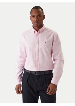 Tommy Hilfiger Koszula Solid Heritage MW0MW35774 Różowy Regular Fit ze sklepu MODIVO w kategorii Koszule męskie - zdjęcie 187783406
