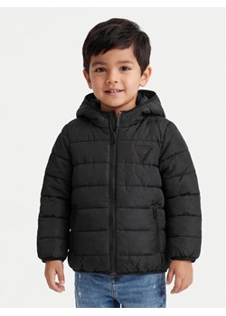 Guess Kurtka puchowa H4BT03 WCFM0 Czarny Regular Fit ze sklepu MODIVO w kategorii Kurtki chłopięce - zdjęcie 187783418