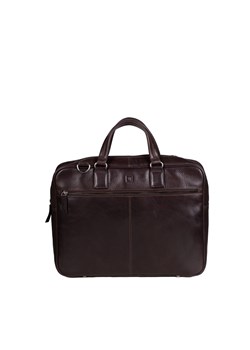 brązowa torba skórzana HARVEY ze sklepu Słoń Torbalski w kategorii Torby na laptopa - zdjęcie 187783857