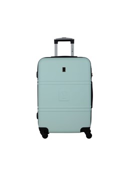 błękitna walizka średnia  Art Class Collection 64 cm ze sklepu Słoń Torbalski w kategorii Walizki - zdjęcie 187783866