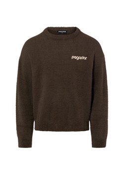 PEGADOR Sweter - Dalian Mężczyźni Sztuczne włókno błotnisty jednolity ze sklepu vangraaf w kategorii Swetry męskie - zdjęcie 187783877