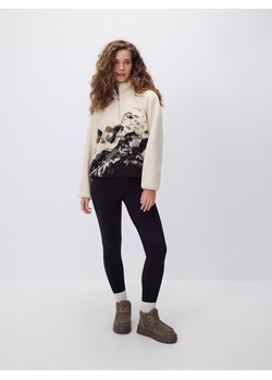 Reserved - Bluza ze sztucznego baranka - wielobarwny ze sklepu Reserved w kategorii Bluzy damskie - zdjęcie 187783926