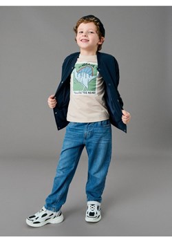 Sinsay - Jeansy loose fit z regulacją w pasie - niebieski ze sklepu Sinsay w kategorii Spodnie chłopięce - zdjęcie 187784465