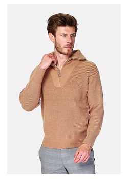 C&amp; Jo Sweter w kolorze karmelowym ze sklepu Limango Polska w kategorii Swetry męskie - zdjęcie 187784526