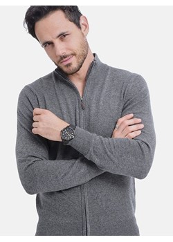 C&amp; Jo Kardigan w kolorze szarym ze sklepu Limango Polska w kategorii Swetry męskie - zdjęcie 187784655