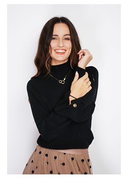 C&amp; Jo Sweter w kolorze czarnym ze sklepu Limango Polska w kategorii Swetry damskie - zdjęcie 187784866