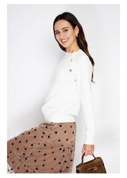 C&amp; Jo Sweter w kolorze białym ze sklepu Limango Polska w kategorii Swetry damskie - zdjęcie 187784928