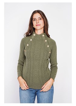 C&amp; Jo Sweter w kolorze khaki ze sklepu Limango Polska w kategorii Swetry damskie - zdjęcie 187785058