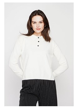 C&amp; Jo Sweter w kolorze białym ze sklepu Limango Polska w kategorii Swetry damskie - zdjęcie 187785127