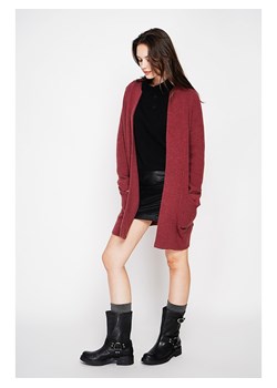 C&amp; Jo Kardigan w kolorze bordowym ze sklepu Limango Polska w kategorii Swetry damskie - zdjęcie 187785189
