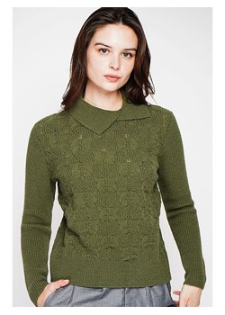 C&amp; Jo Sweter w kolorze zielonym ze sklepu Limango Polska w kategorii Swetry damskie - zdjęcie 187785196