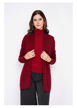 C&amp; Jo Kardigan w kolorze bordowym ze sklepu Limango Polska w kategorii Swetry damskie - zdjęcie 187785237