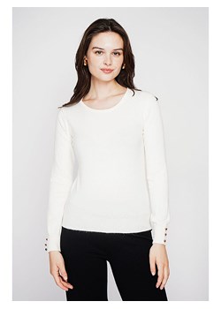 C&amp; Jo Sweter w kolorze białym ze sklepu Limango Polska w kategorii Swetry damskie - zdjęcie 187785267