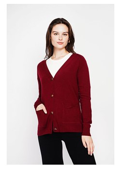 C&amp; Jo Kardigan w kolorze bordowym ze sklepu Limango Polska w kategorii Swetry damskie - zdjęcie 187785285