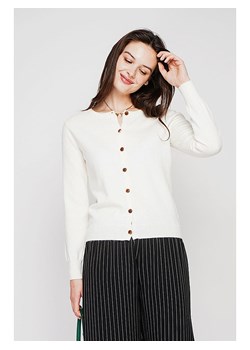 C&amp; Jo Kardigan w kolorze białym ze sklepu Limango Polska w kategorii Swetry damskie - zdjęcie 187785306