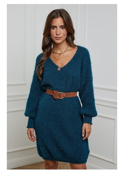 L&apos;armoire de Suzette Sukienka dzianinowa w kolorze niebieskim ze sklepu Limango Polska w kategorii Sukienki - zdjęcie 187785325