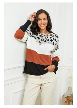 L&apos;armoire de Suzette Sweter ze wzorem ze sklepu Limango Polska w kategorii Swetry damskie - zdjęcie 187785375