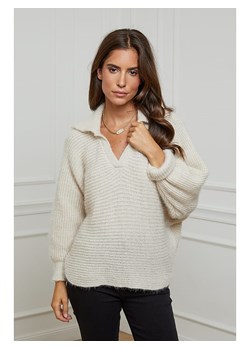 L&apos;armoire de Suzette Sweter w kolorze beżowym ze sklepu Limango Polska w kategorii Swetry damskie - zdjęcie 187785459