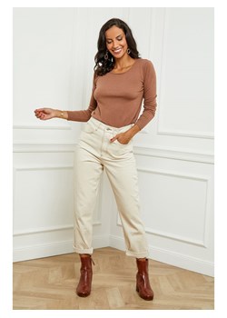 Soft Cashmere Sweter w kolorze jasnobrązowym ze sklepu Limango Polska w kategorii Swetry damskie - zdjęcie 187786008