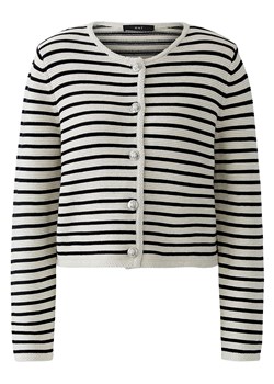 Oui Kardigan w kolorze biało-czarnym ze sklepu Limango Polska w kategorii Swetry damskie - zdjęcie 187786227