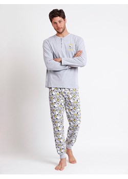Peanuts Piżama w kolorze jasnoszarym ze sklepu Limango Polska w kategorii Piżamy męskie - zdjęcie 187786295