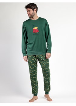 Peanuts Piżama &quot;Peanuts&quot; w kolorze zielonym ze sklepu Limango Polska w kategorii Piżamy męskie - zdjęcie 187786338