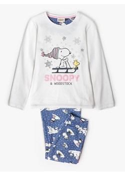 Peanuts Piżama &quot;Peanuts&quot; w kolorze biało-niebieskim ze sklepu Limango Polska w kategorii Piżamy dziecięce - zdjęcie 187786466