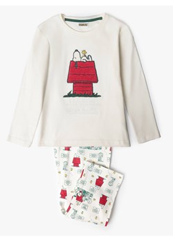 Peanuts Piżama &quot;Peanuts&quot; w kolorze białym ze sklepu Limango Polska w kategorii Piżamy dziecięce - zdjęcie 187786475