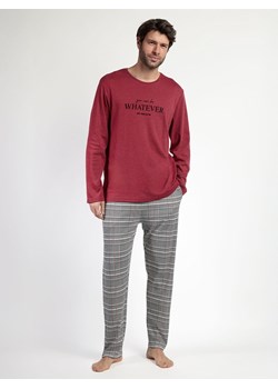 admas Piżama w kolorze jagodowo-czarnym ze sklepu Limango Polska w kategorii Piżamy męskie - zdjęcie 187786559