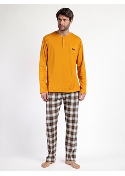 admas Piżama &quot;Admas&quot; w kolorze pomarańczowo-czarnym ze sklepu Limango Polska w kategorii Piżamy męskie - zdjęcie 187786607