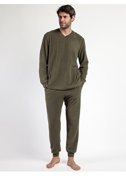 admas Piżama &quot;Admas home&quot; w kolorze khaki ze sklepu Limango Polska w kategorii Piżamy męskie - zdjęcie 187786615