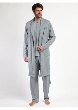 admas Kimono &quot;Admas home&quot; w kolorze szarym ze sklepu Limango Polska w kategorii Piżamy męskie - zdjęcie 187786895