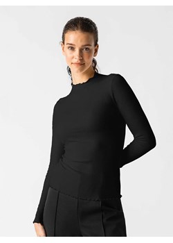 Les Lunes Koszulka &quot;Fleur&quot; w kolorze czarnym ze sklepu Limango Polska w kategorii Bluzki damskie - zdjęcie 187787728
