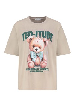 Sublevel Koszulka w kolorze beżowym ze sklepu Limango Polska w kategorii Bluzki damskie - zdjęcie 187787885