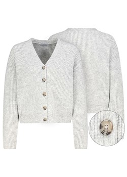 Sublevel Kardigan w kolorze jasnoszarym ze sklepu Limango Polska w kategorii Swetry damskie - zdjęcie 187788388