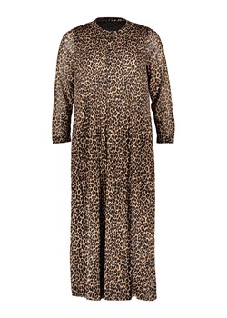 Oui Sukienka w kolorze jasnobrązowo-czarnym ze sklepu Limango Polska w kategorii Sukienki - zdjęcie 187790086